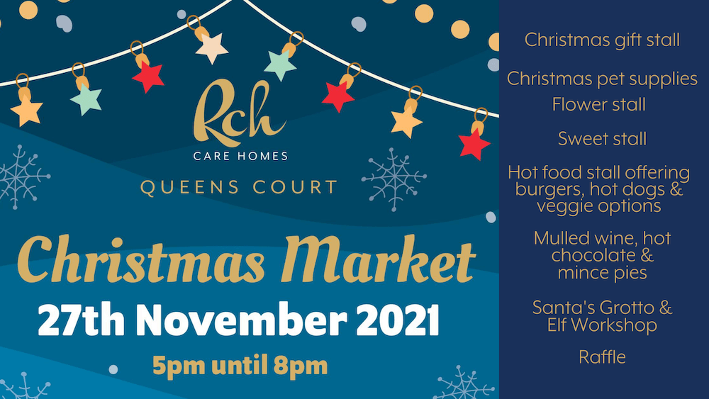 Queens Court Care Home launches Christmas