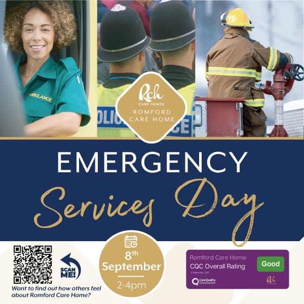 Romford Care Home Emergency Services Day RCH