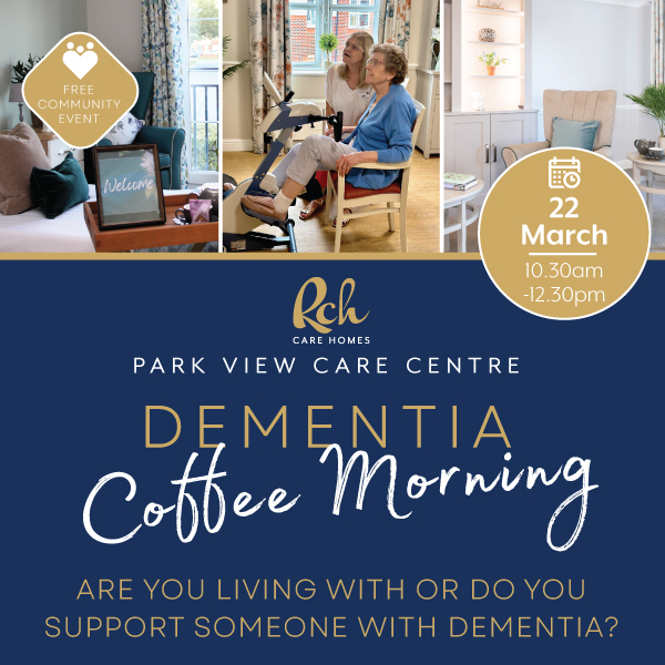 Park View Care Centre Dementia Café March 2024 RCH
